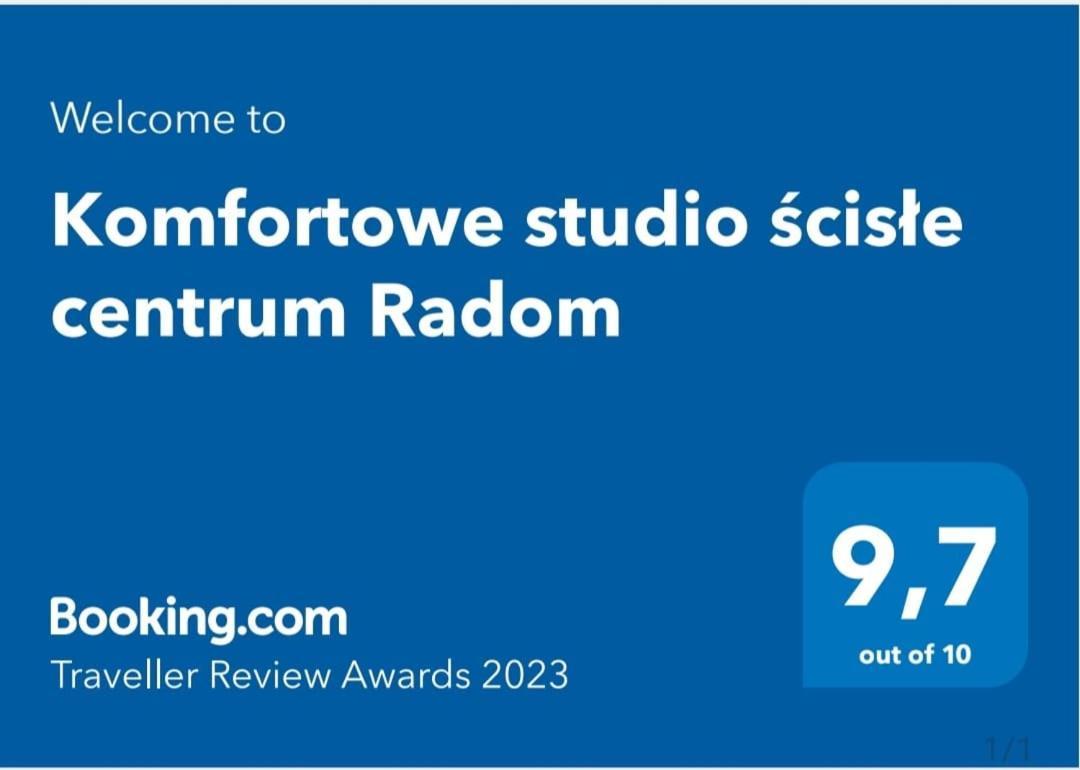 Komfortowe Studio Scisle Centrum Radom Extérieur photo